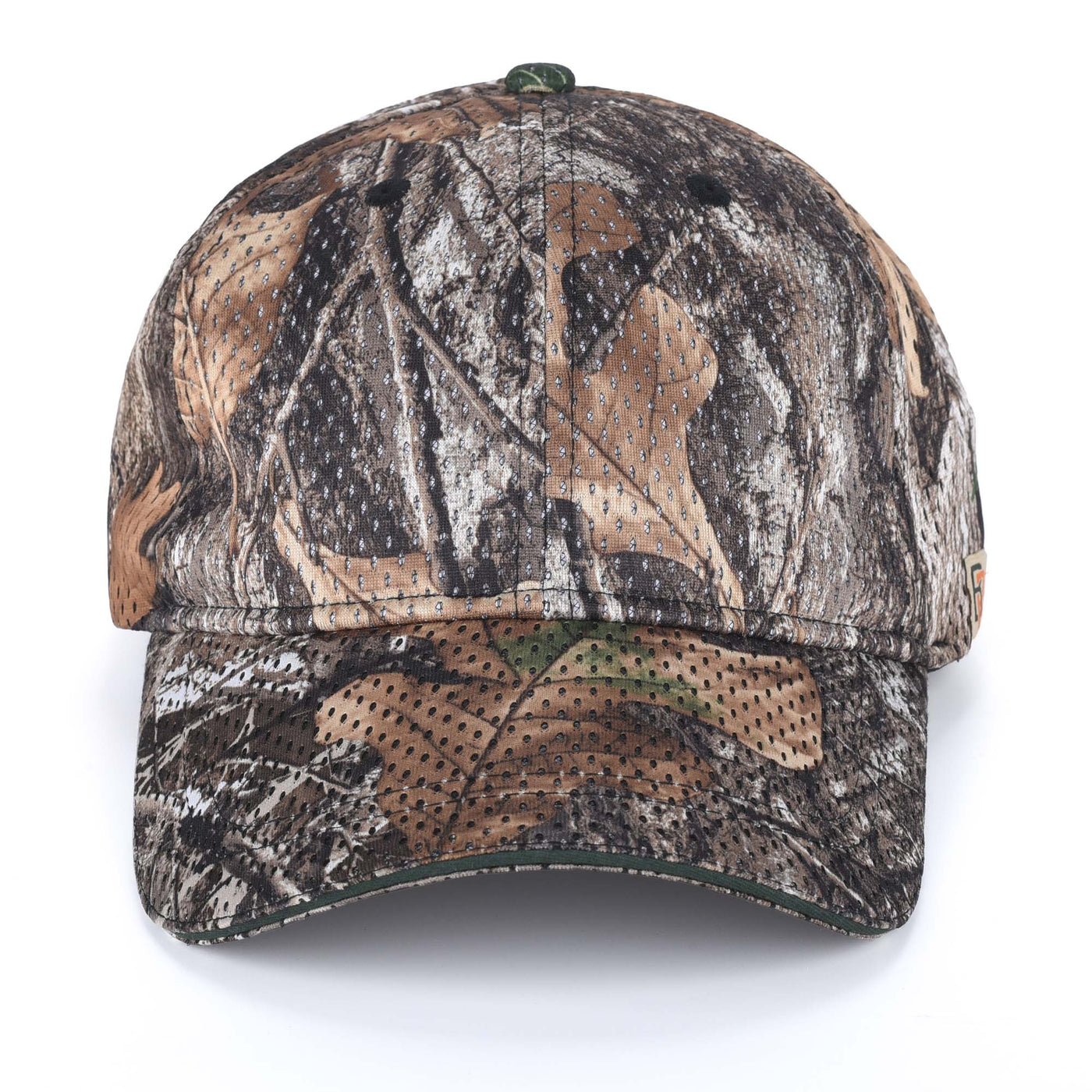 Bell Rangers Realtree APX Camo Baseball Cap Hat 100% Cotton Twill (Peached)
