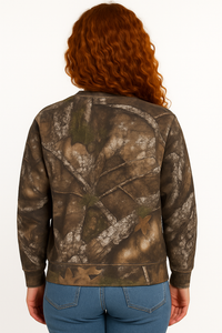 Realtree APX A43 Camoufalge Polyester Unisex Adult Pullover Sweatshirt