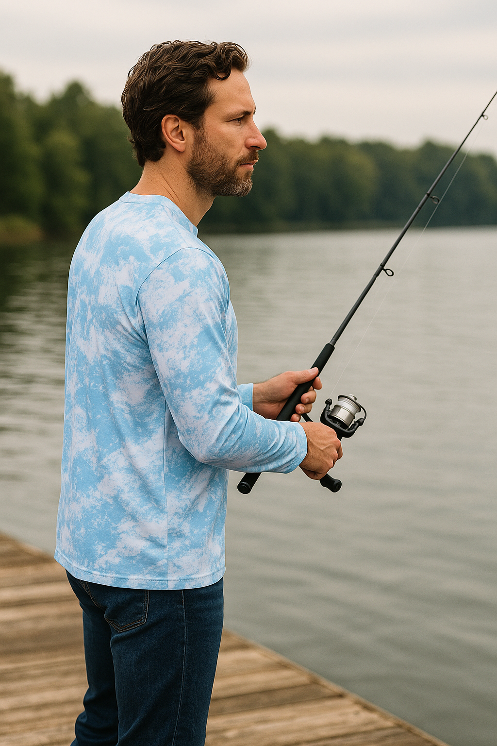 Realtree A24 Unisex Xtreme Fishing Camo Tees