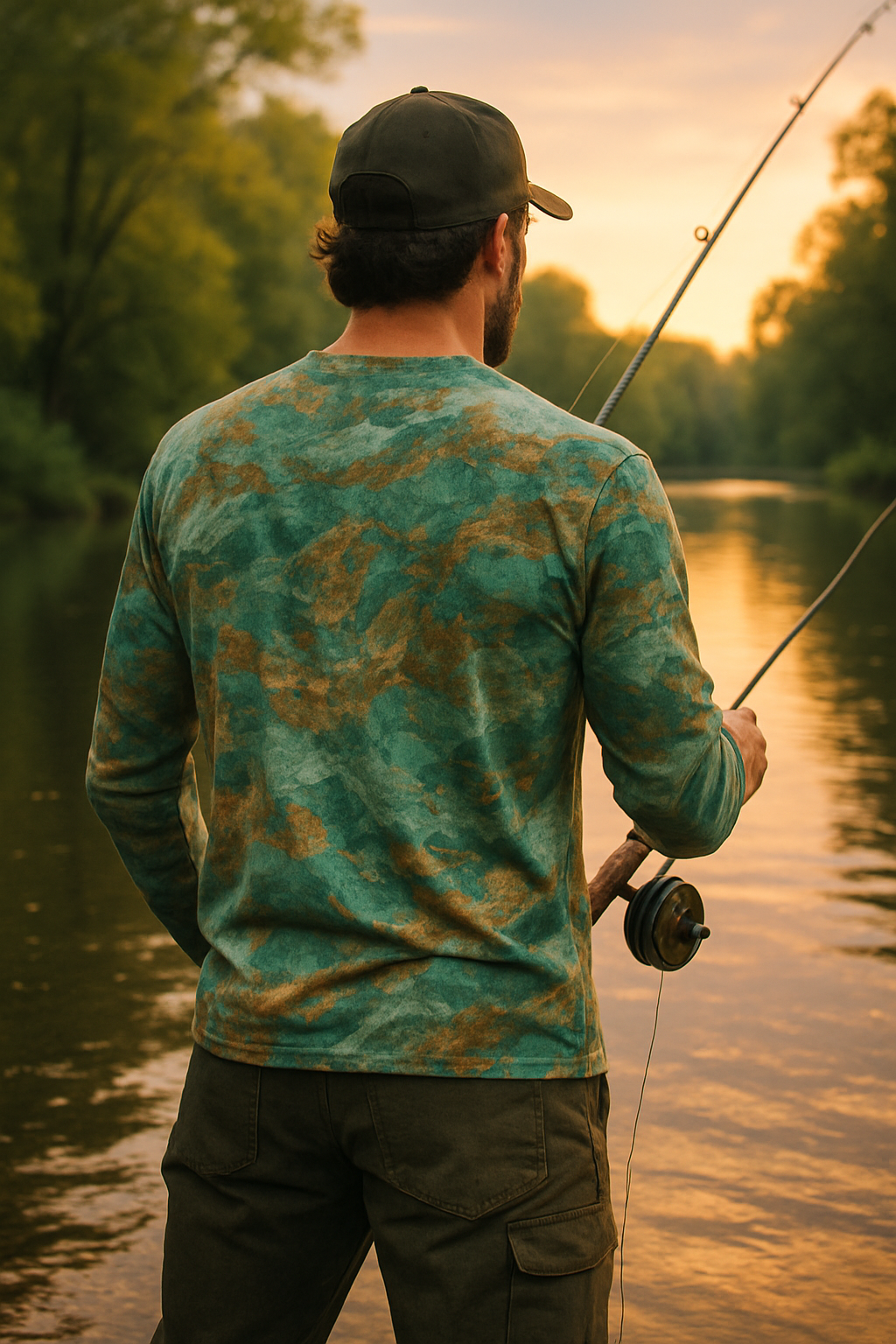Realtree A24 Unisex Xtreme Fishing Camo Tees