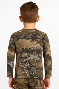 Realtree APX Camouflage Long Sleeve Youth Tee